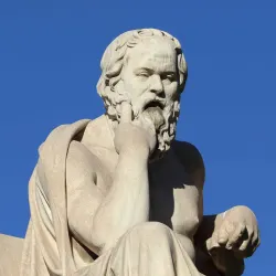 estátua de Epicteto - virtudes cardinais