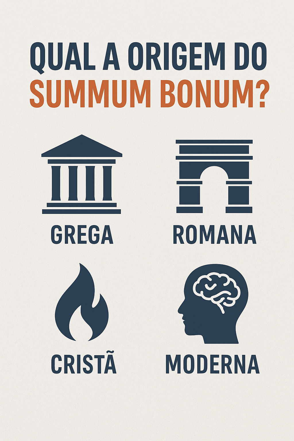 image Summum Bonum: Encontrando o Maior Bem na Filosofia Estoica